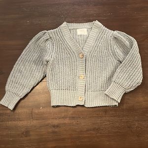 ZARA Girls Short Knit Cardigan